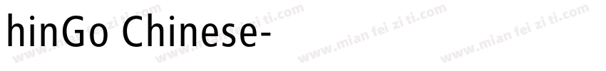 hinGo Chinese字体转换